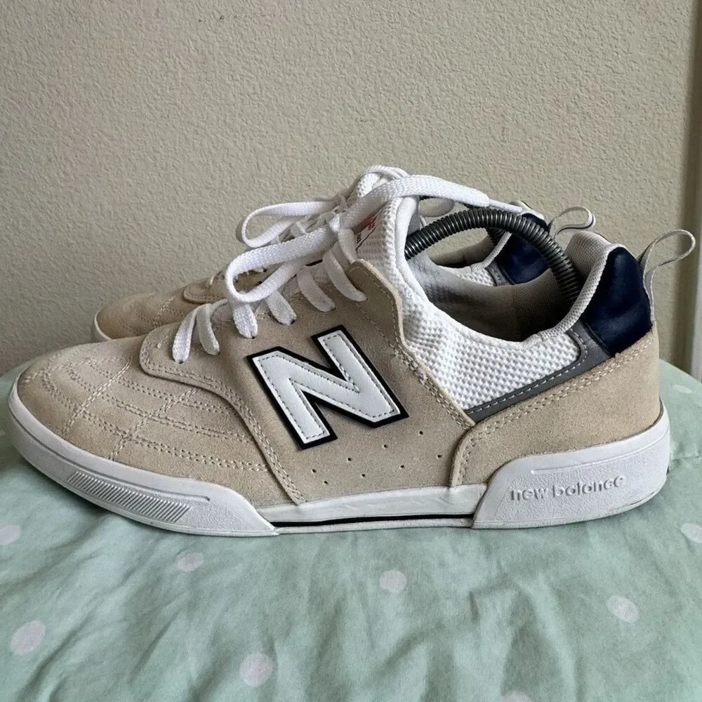 New Balance Numeric Men's Beige Suede Skate Shoes US 10.5
